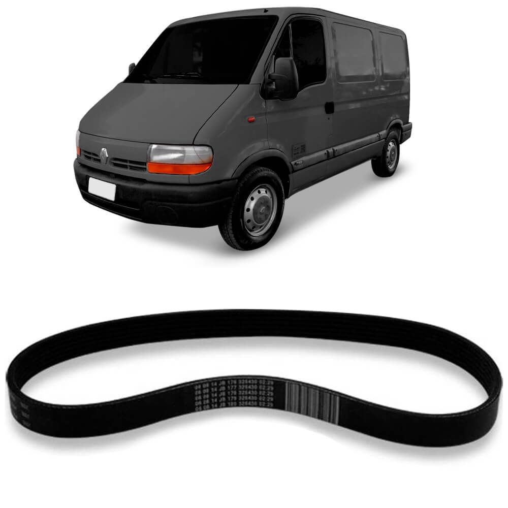 Correia Alternador Renault Master 25 16V 2004 2011 Gates