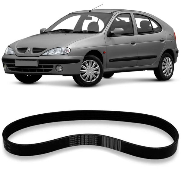 Correia Alternador Renault Megane 2009 2013 Micro V Gates