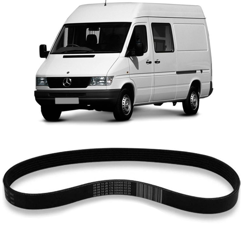 Correia Alternador Sprinter 312D 2001 2002 Micro V Gates