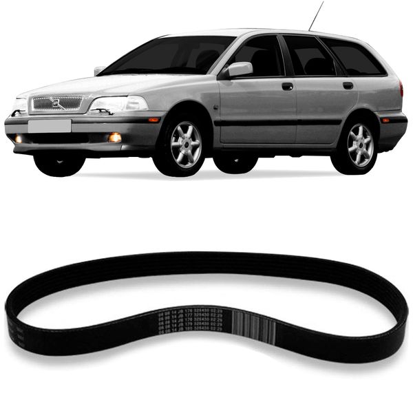 Correia Alternador Volvo V40 97 2004 Micro V Gates