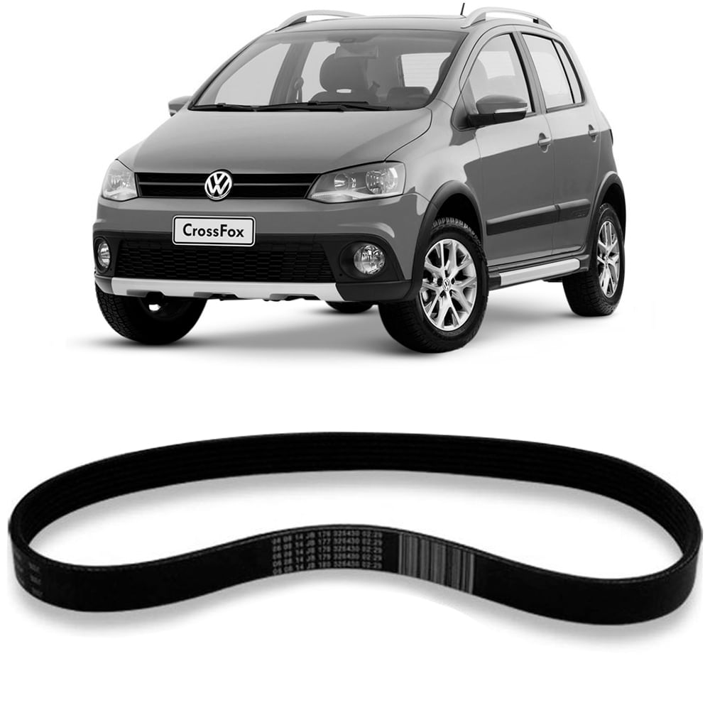 Correia Alternador VW Spacefox 2009 2018 Micro V Gates