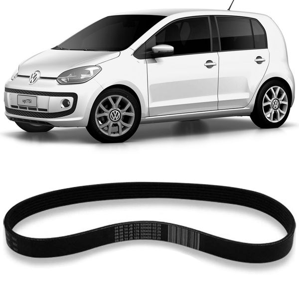 Correia Alternador VW Up 2014 2017 Micro V Gates