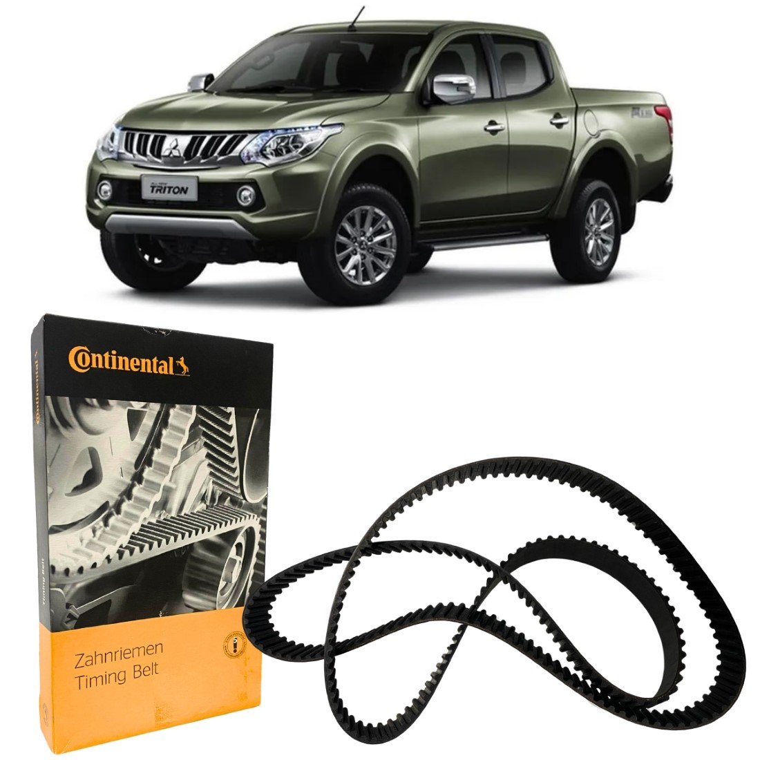 Correia Dentada 1075MM L200 25 1996 2007 Mitsubishi