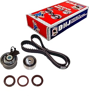 DNJ Kit de correia dentada TBK120 para Hyundai 2006-2012, Kia Elantra, Soul, Spectra 2.0L L4 16V DOHC 1975cc