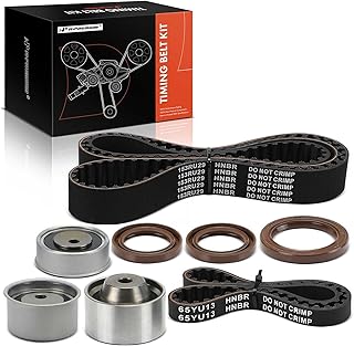 A-Premium Kit de correia dentada do motor compatível com Hyundai Sonata 1996 1997 1998 - DOHC 2.0L