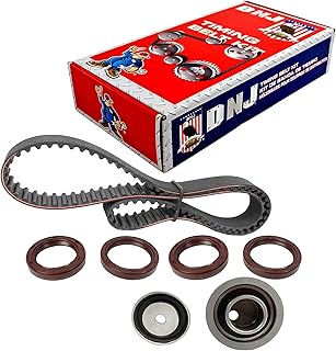 DNJ Kit de correia dentada TBK124A para 1997-2006 / Hyundai, Kia/Elantra, Spectra, Spectra5, Sportage, Tiburon, Tucson / 2.0L / DOHC / L4 / 16V / 1975cc, 1997cc