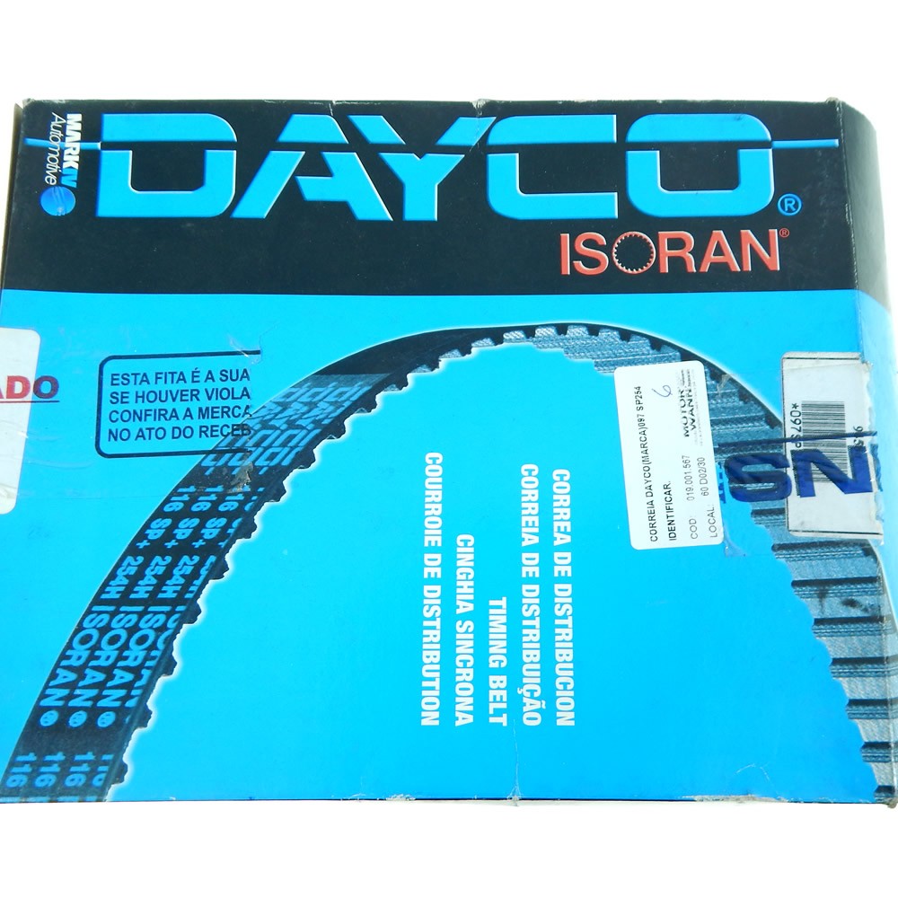 Correia Dentada Suzuki Jimny 1 3 1996 2003 Dayco