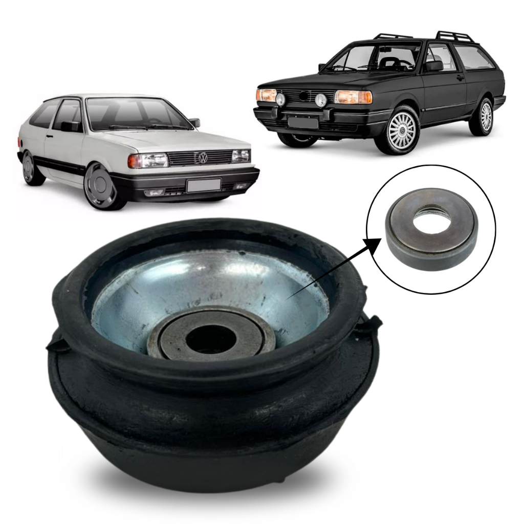 Coxim Amortecedor Dianteiro Gol G1 Passat Saveiro Voyage Rolamento Newparts