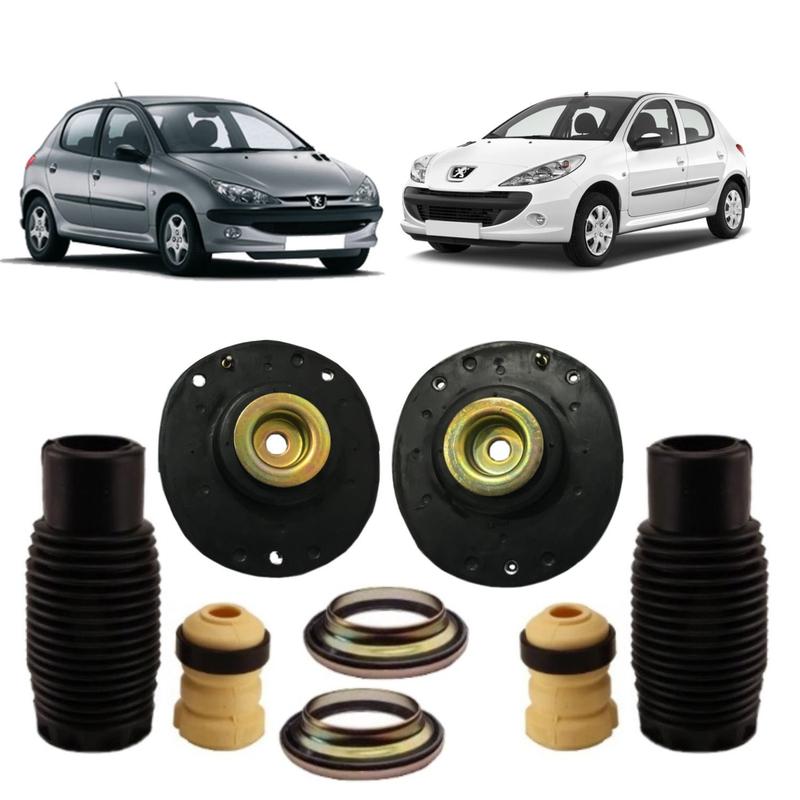 Coxim Amortecedor Dianteiro Motorista Peugeot 206 207 Rolamento Bsb