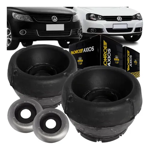 Coxim Amortecedor Dianteiro VW Gol Voyage Saveiro G5 Golf 1999 2015 Direita Esquerda VW