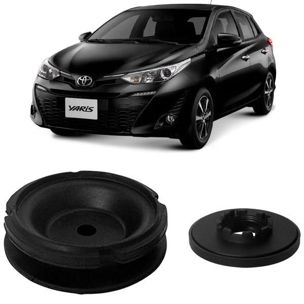 Coxim Amortecedor Etios Yaris 2013 2021 Dianteiro Bsbrol 100215
