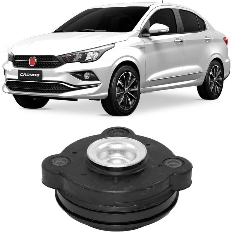 Coxim Amortecedor Fiat Cronos 2018 Dianteiro Axios 222266