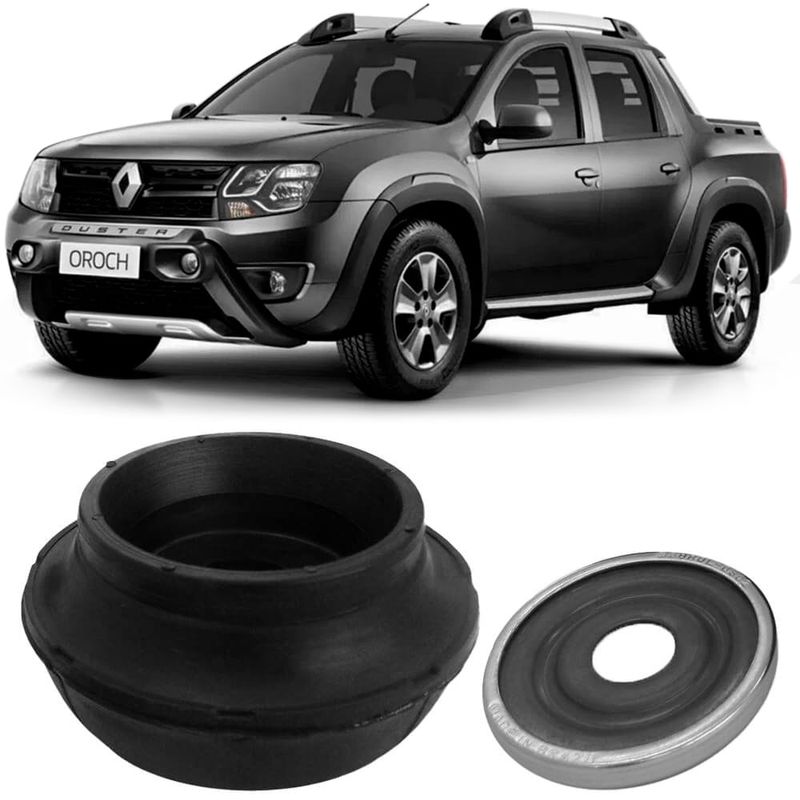 Coxim Amortecedor Renault Duster 2012 2016 Dianteiro Motorista Passageiro Bsb Bsbrol 100609
