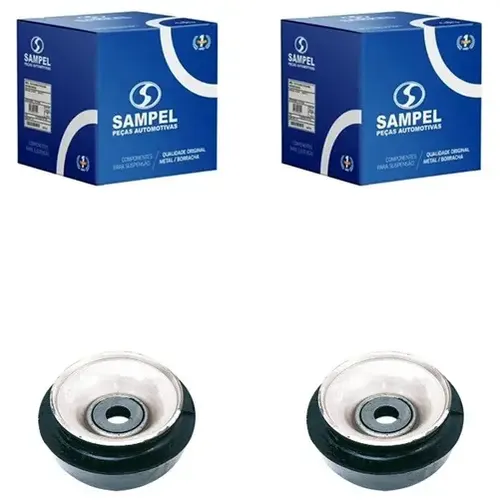 Coxim Amortecedor VW Saveiro 82 97 Dianteiro Motorista Passageiro Sampel 4819B