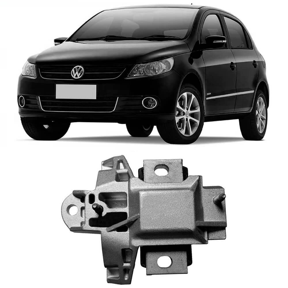 Coxim Câmbio Carcaca Gol G5 2009 2012 Dianteiro Motorista C Suporte Sampel