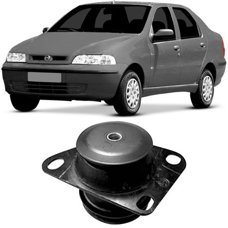 Coxim Câmbio Fiat Siena 2001 2003 Motorista Sampel