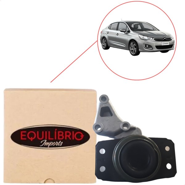Coxim Citroën C4 2 0 2009 2013 Dianteiro Passageiro Equilibrio