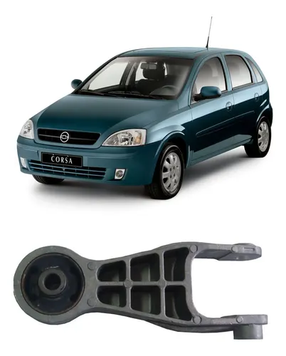 Coxim Corsa 2002 2012 Passageiro Horizontal Traseiro Supecas Suporte
