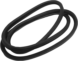 Motoforti Junta de vedação da tampa traseira do porta-malas, tira de vedação do porta-malas, para Honda Civic 2001-2005, borracha, traseira, nº 74865S5A003, preto