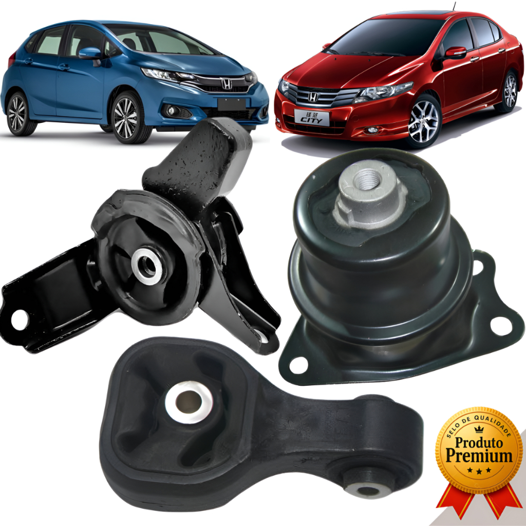 Coxim Dianteiro Honda Fit City 2009 2013 Direito