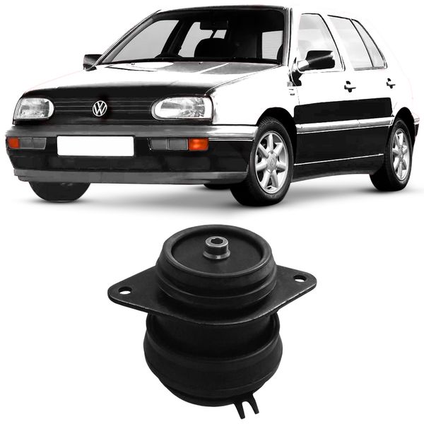 Coxim Dianteiro Passageiro Golf GTI Glx 94 98 Sampel 4907