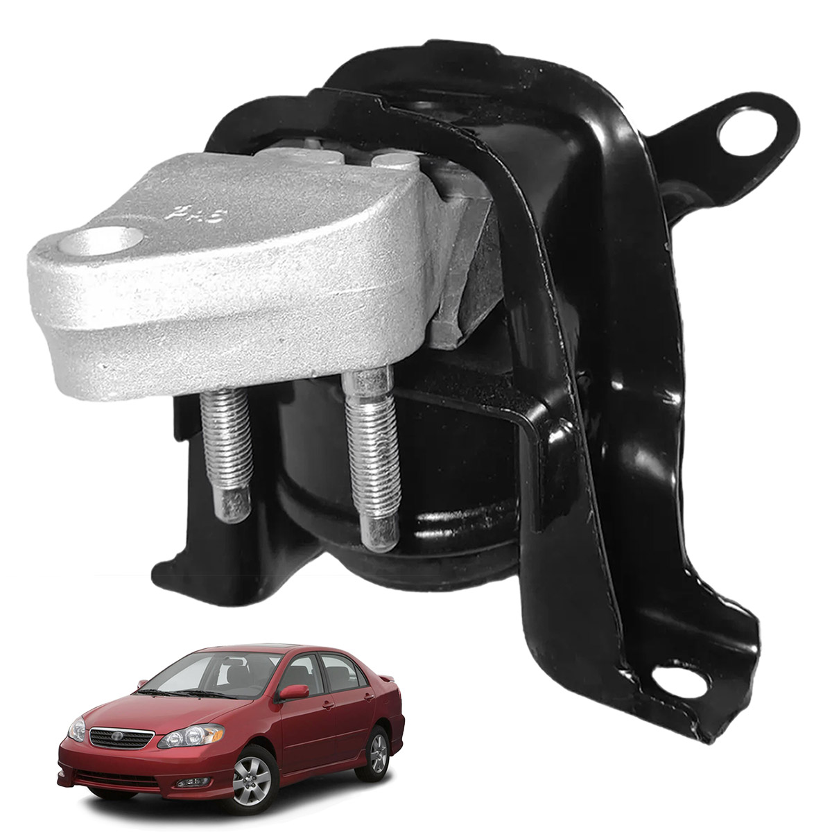 Coxim Dianteiro Toyota Corolla 2002 2007 Esquerdo