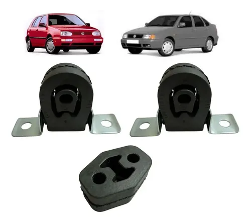 Coxim Dianteiro VW Golf Polo Classic 94 2003 Direito Esquerdo