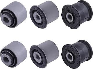 Kit De Bucha Articulação Do Braço Controle Inferior Traseiro, 6 Peças, Adequado Para Honda Civic 2001-2005 Crv 2002-2006 Element 2003-2006 1204129 1204130 1203611 Suspensão 52365S5A802 5236