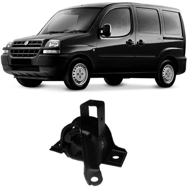 Coxim Fiat Doblo 2002 2016 Dianteiro Passageiro Mobensani