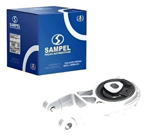 Coxim Fiat Palio 2012 2017 Traseiro Sampel