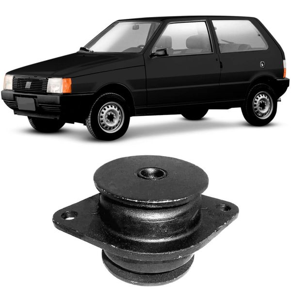 Coxim Fiat Uno 86 91 Traseiro Mobensani