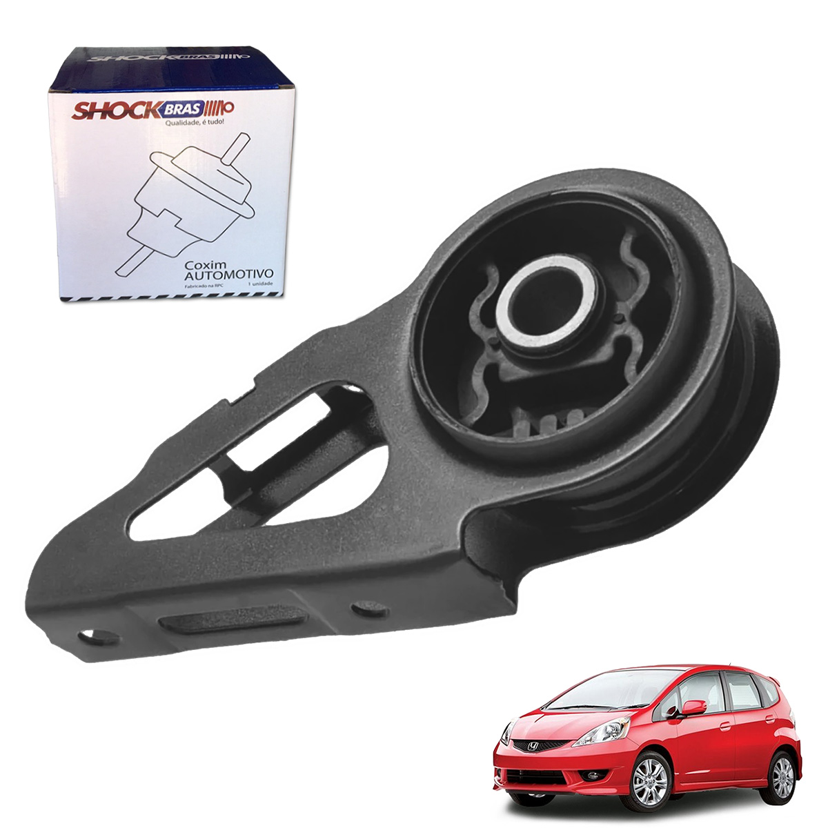 Coxim Frontal Honda Fit 2003 2008