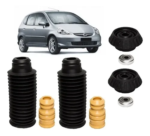 Coxim Honda Fit 2003 2008 Traseiro Esquerdo Dai