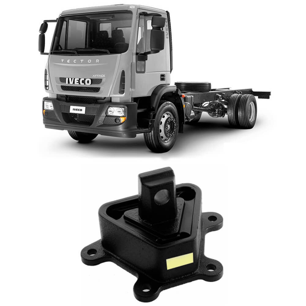 Coxim Iveco Tector Attack 2013 2016 Dianteiro Suporte Rei