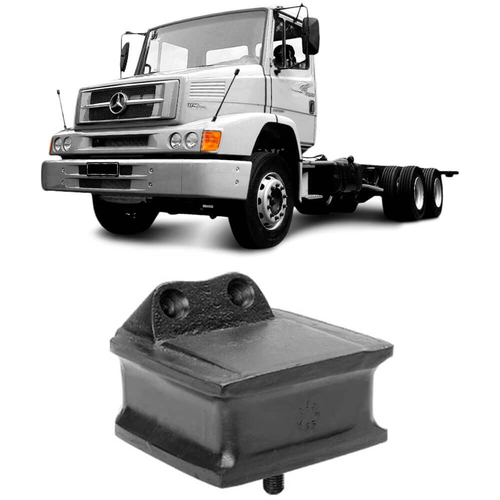 Coxim Mercedes-Benz 1620 6X2 93 2011 Traseiro Motorista Suporte Rei
