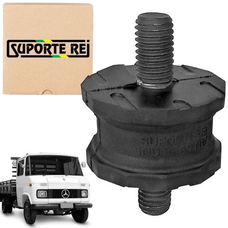 Coxim Radiador Dianteiro Superior Mercedes-Benz 608 608D 75 89 Suporte Rei