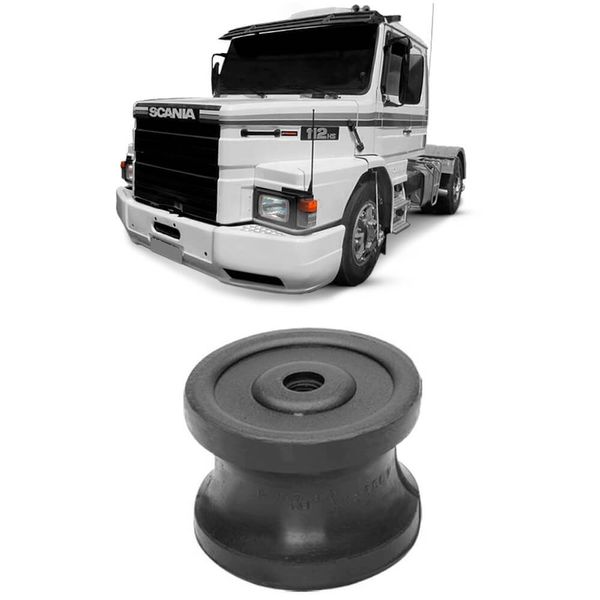Coxim Scania T 112 81 93 Dianteiro Suporte Rei