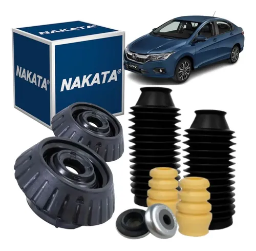 Coxim Traseiro Honda City Fit 2009 2013 Nakata