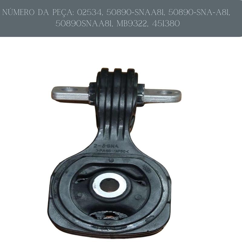 Coxim Traseiro Honda Civic 2007 Omega Steel