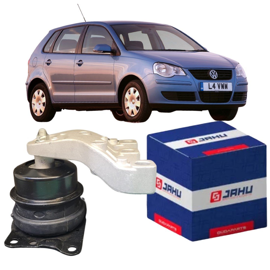 Coxim Traseiro VW Polo 2002 2014 EQ17112