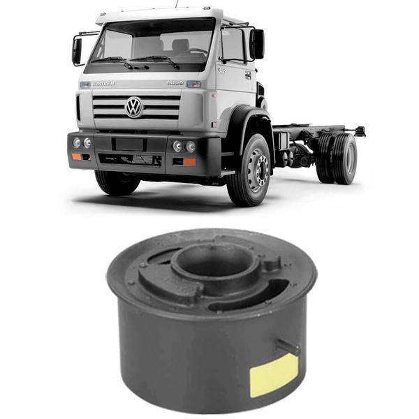 Coxim VW 15190 2002 2005 Traseiro Motorista Suporte Rei