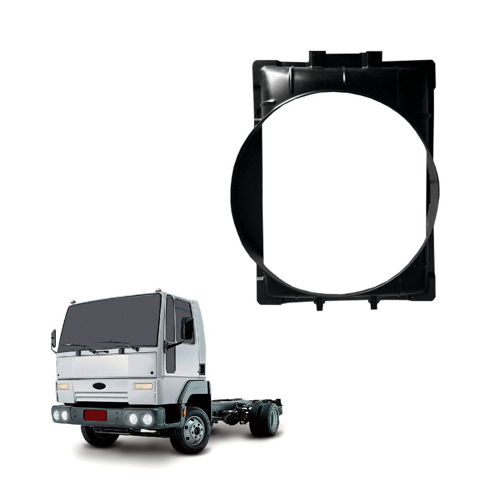 Defletor Ar Radiador Ford Cargo 1722 2422 2428 Reserplastic 000724 000724, 1722, 2422
