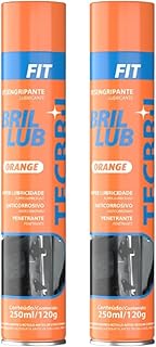 Desengripante Bril Lub Fit Orange TecBril 250ml Oléo Lubrifica e Protege Contra Ferrugem (2)