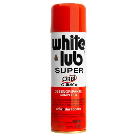 Desengripante Anti Ferrugem Spray White Lub 300ML Orbi Quimica