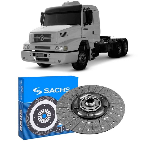 Disco Embreagem Mercedes-Benz 1634 2001 2012 Sachs 5705 1634, 5705