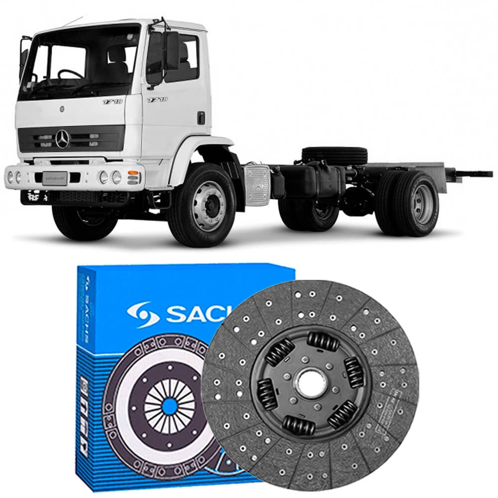 Disco Embreagem Mercedes-Benz 1718M Om 904 La 2000 2004 Sachs 1878007796