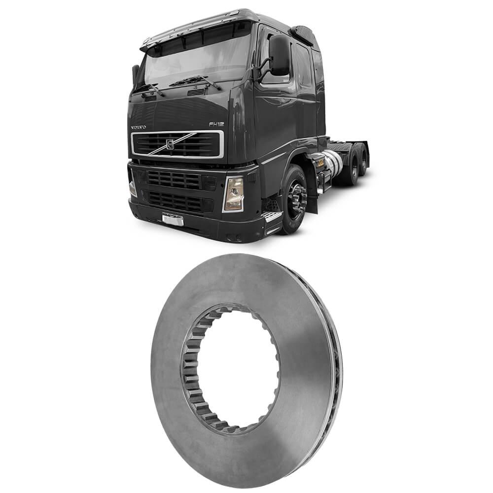 Disco Freio Volvo FH12 420 FH400 97 2022 Dianteiro Traseiro Ventilado Frum