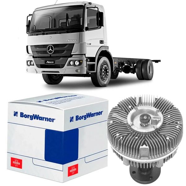 Embreagem Viscosa Atego 1418 1718 2012 2022 Borgwarner 15040001656A