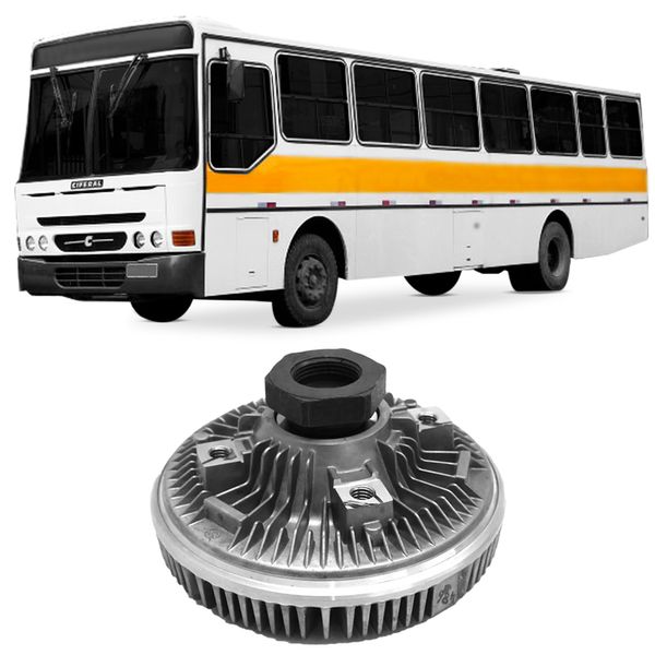 Embreagem Viscosa Cargo 1217 1215 1317 Cummins Borgwarner 15175592A