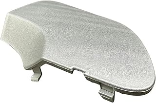 Acessórios para carro 511651340R 511652463R para Dacia Duster 2018 2019 2020 2021 2022 2023 Tampas de proteção do gancho de reboque do para-choque traseiro na cor prata